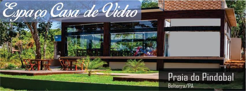 Chalés Casa de Vidro Amazônia Alter do Chão Kültér fotó